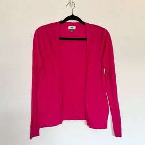 Old Navy Fuchsia Color Cardigan